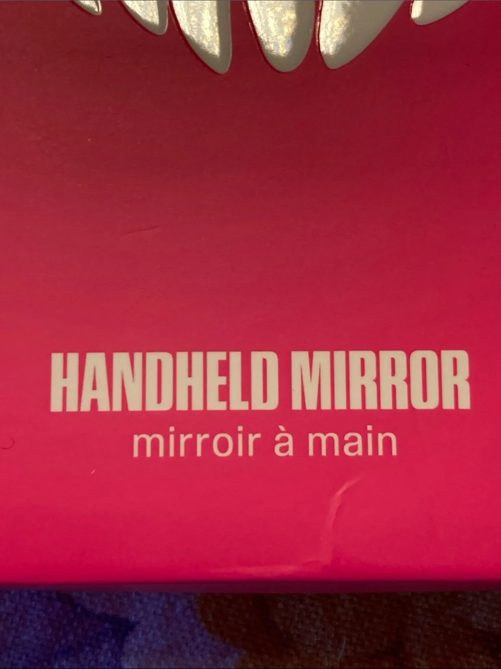 HUDA BEAUTY Handheld Mirror Bright Pink BNIB
